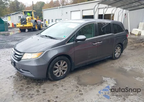 2015 Honda Odyssey Ex from USA, damaged, VIN 5FNRL5H43FB053935
